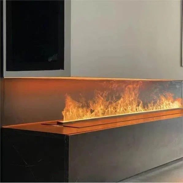 Litedeer Homes Mercury 60-inch 3D Water Vapor Fireplace with Smart Fireplace App, Multi-colour Flame, Remote Control (Model: VEW60A or VEW60M) - Litedeer Homes