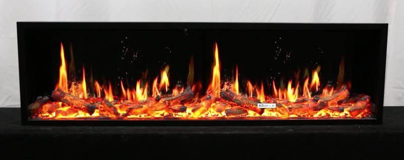 🔥 Litedeer Homes Alpine Series 60-Inch Ultra-Slim Electric Fireplace with App (Model: ZEF60VL) 🔥 - Litedeer Homes