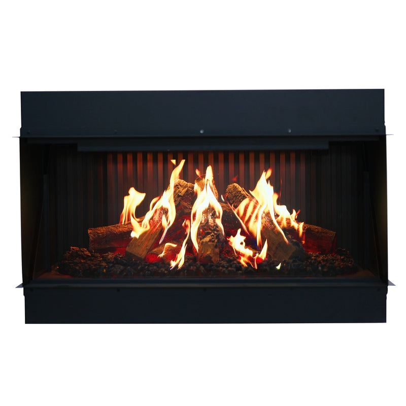 Aurora X72 72" Holographic Smart Electric Fireplace | 3-Sided Luxury Fireplace for Modern Living