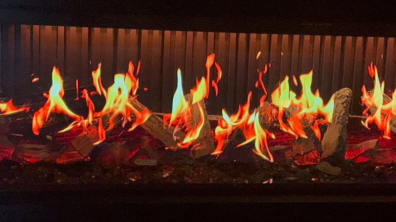 Aurora X50 50-Inch 3D Holographic Fireplace | Luxury Built-In Electric Fireplace