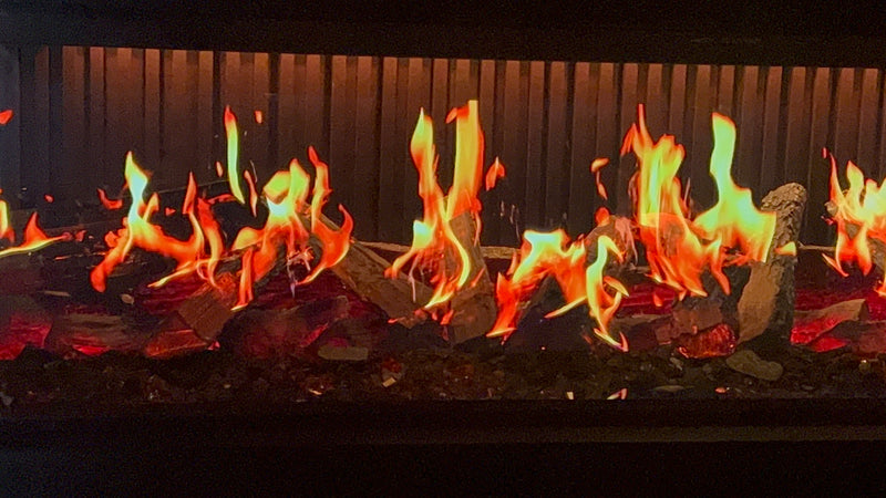 Aurora X50 50-Inch 3D Holographic Fireplace | Luxury Built-In Electric Fireplace
