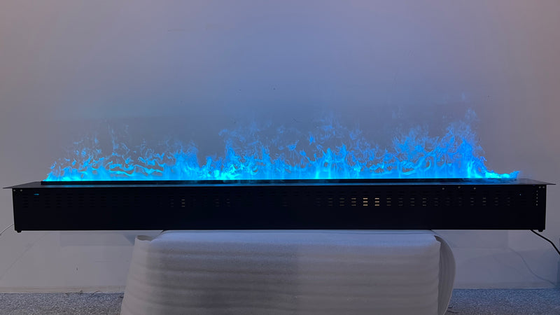 Litedeer Homes Mercury VEW100A XL Large 100-Inch 3D Water Vapor Smart Electric Fireplace Cassette
