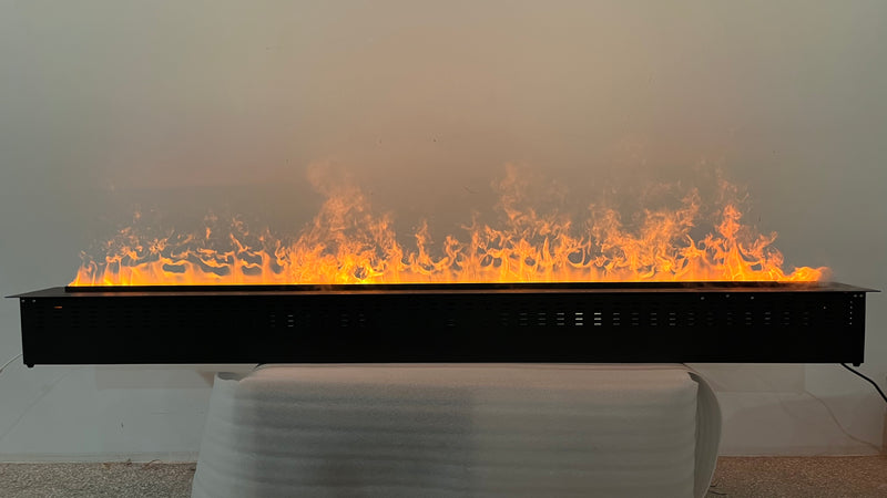 Litedeer Homes Mercury VEW100A XL Large 100-Inch 3D Water Vapor Smart Electric Fireplace Cassette