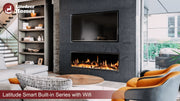 Litedeer Fireplace - Design & Manufacturer Smart Electric Fireplace Warm You - Litedeer Homes