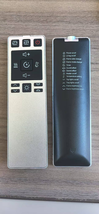 New Remote Control for Litedeer Homes Smart Electric Fireplaces (2025 Version Model: Remote_20252A)