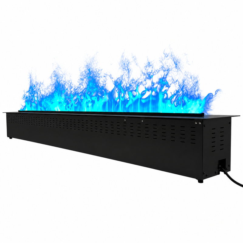 Litedeer Homes Mercury VEW100A XL Large 100-Inch 3D Water Vapor Smart Electric Fireplace Cassette
