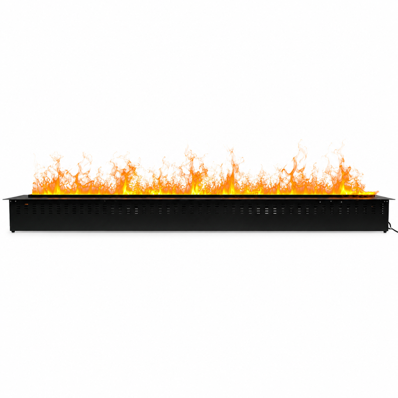 Litedeer Homes Mercury VEW100A XL Large 100-Inch 3D Water Vapor Smart Electric Fireplace Cassette