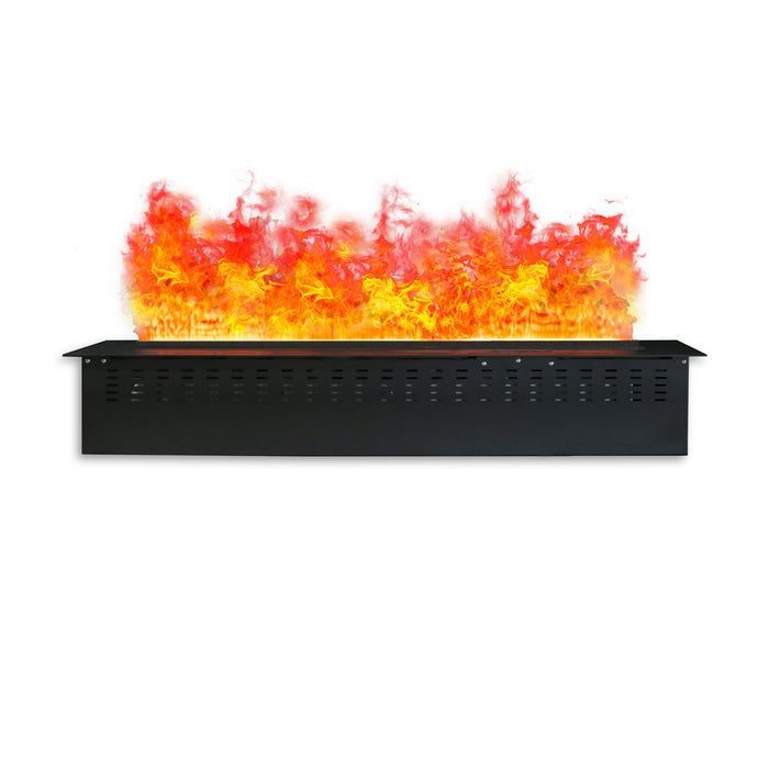 Litedeer Homes Mercury 40-inch 3D Water Vapor Fireplace Cassette with Smart Fireplace App, Multi-colour Flame & Remote Control (Model: VEW40A or VEW40M)