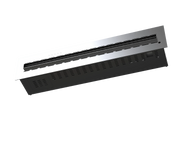 Litedeer Homes Mercury 50-inch 3D Water Vapor Fireplace Cassette with Smart Fireplace App, Multi-Flame Colour, Adjustable Flame Speed & Remote Control (Model: VEW50A or VEW50M) - Litedeer Homes