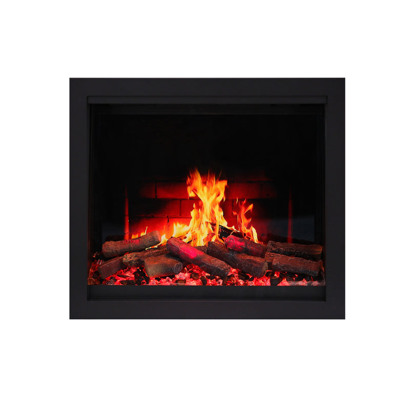 Litedeer LiteStar Insert de foyer électrique intelligent de 30 po ZEF38VC2, noir