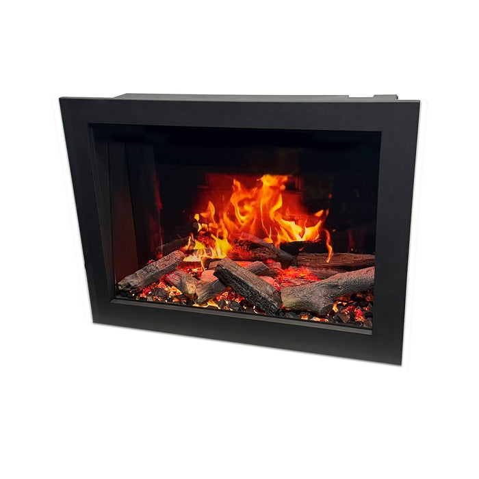 🔥 2025 New LiteStar ZEF35A – 35-inch Smart Electric Fireplace Insert 🔥 Multi-Flame Style | Breathing Logs | Smart App | 5 Unique Flame Colors | Adjustable Crackling Sounds