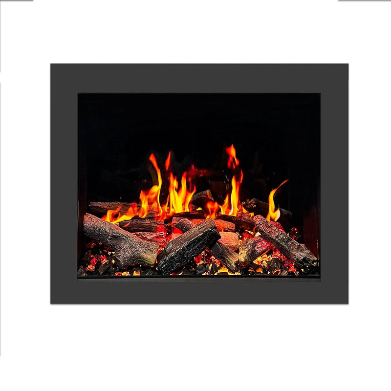 🔥 2025 New LiteStar ZEF35X – 35-inch Smart Electric Fireplace Insert 🔥 Multi-Flame Style | Breathing Logs | Smart App | 5 Unique Flame Colors | Adjustable Crackling Sounds - Litedeer Homes