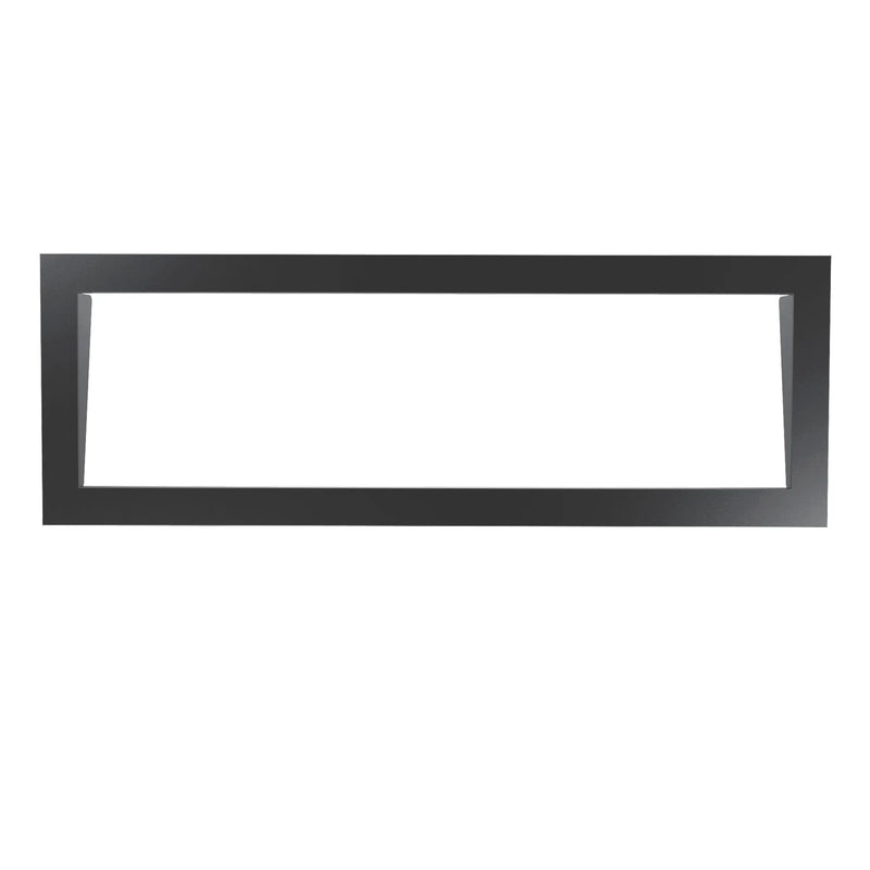Litedeer Homes 68" Smart Electric Fireplace Trim Kit - ZEF68X-T2B, Black - Litedeer Homes