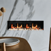 Litedeer Homes Gloria II 48" Smart Wall Mounted Electric Fireplace with App Driftwood Log & River Rock - ZEF48XS, Silver - Litedeer Homes