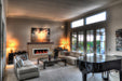 Litedeer Homes Gloria II 68" Smart Electric Fireplace with App Reflective Amber Glass - ZEF68XAW, White - Litedeer Homes