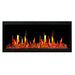 Litedeer Latitude ZEF45XA 45 inch Smart Electric Fireplace with app realistic flame Black - Litedeer Homes