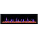 purple_Latitude 75" Smart Built-in Electric Fireplace with Ember Glass Crackling Sounds - ZEF75VA - Litedeer Homes