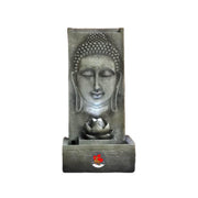 Litedeer Indoor Outdoor XL Large Buddha Water Fountain with LED Light -DGF-161056 32 inch Tall Fountain - Litedeer Homes