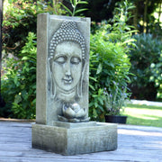 Litedeer Indoor Outdoor XL Large Buddha Water Fountain with LED Light -DGF-161056 32 inch Tall Fountain - Litedeer Homes