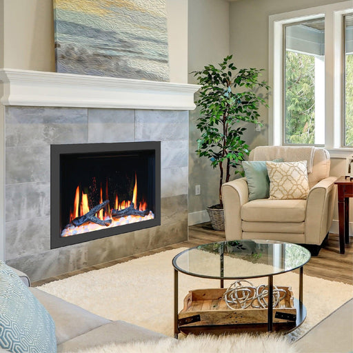 LiteStar 30" Smart Electric Fireplace Insert with App Diamond-like Crystal (ZEF38VC-30C) - Litedeer Homes