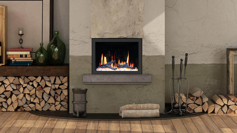 LiteStar 33 inch Smart Electric Fireplace Insert with App Diamond-like Crystal (ZEF38VC-33C) - Litedeer Homes