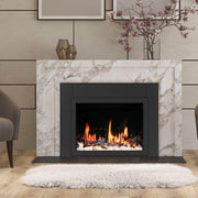 LiteStar 38 inch Wall Mounted Electric Fireplace Insert with Crackling Sounds, Smart Fireplace App Diamond-like Crystal - (ZEF38VC-C) - Litedeer Homes