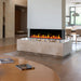 Warmcastle 60" 3 Side Smart electric fireplace with app wifi enabled diamond-like crystal (Model: ZEF60T) - Litedeer Homes