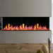 Warmcastle 60" 3 Side Smart electric fireplace with app wifi enabled diamond-like crystal (Model: ZEF60T) - Litedeer Homes