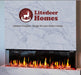 Warmcastle 72" 3-Side Smart HD LED Electric fireplace wifi enabled with app diamond-like crystal (Model : ZEF72T) - Litedeer Homes