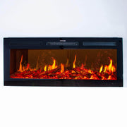 Litedeer Homes Aimée 40-Inch Smart Electric Fireplace with App Crackling Sounds 5 Unique Flame (Model: ZEF40L) - Litedeer Homes