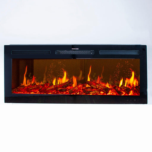 LiteStar II 40" Smart Electric Fireplace Insert (Black) - Litedeer Homes