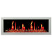 Litedeer Homes Gloria II 48-in Smart Control Electric Fireplace with App - ZEF48XCW White Fireplace - Litedeer Homes