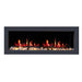 Litedeer Gloria II 48-in Smart Push-in Electric Fireplace - ZEF48X, ZEF48X-T2S, Silver | White