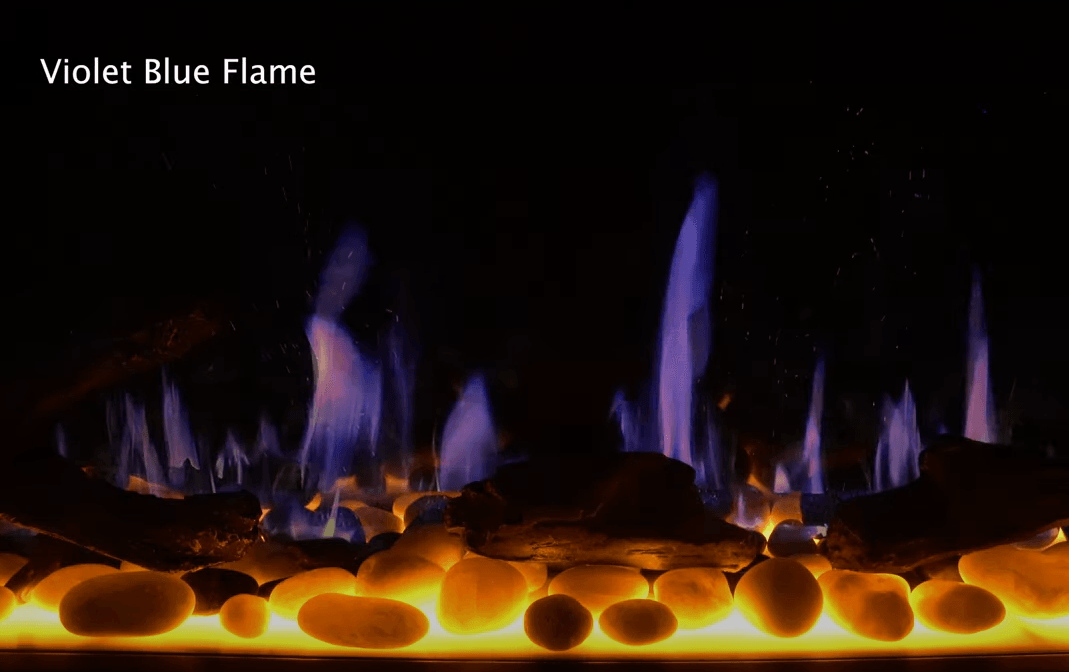 Litedeer Gloria II 58" Smart Push-in Electric Fireplace with App - ZEF58VS, Silver - Litedeer Homes