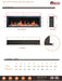 Litedeer Gloria II 68" Smart Push-in Electric Fireplace with App - ZEF68XS, Silver - Litedeer Homes