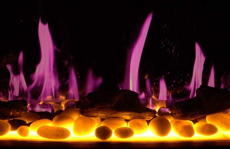 Litedeer Latitude 55-in Smart Built-in Electric Fireplace with App - ZEF55V