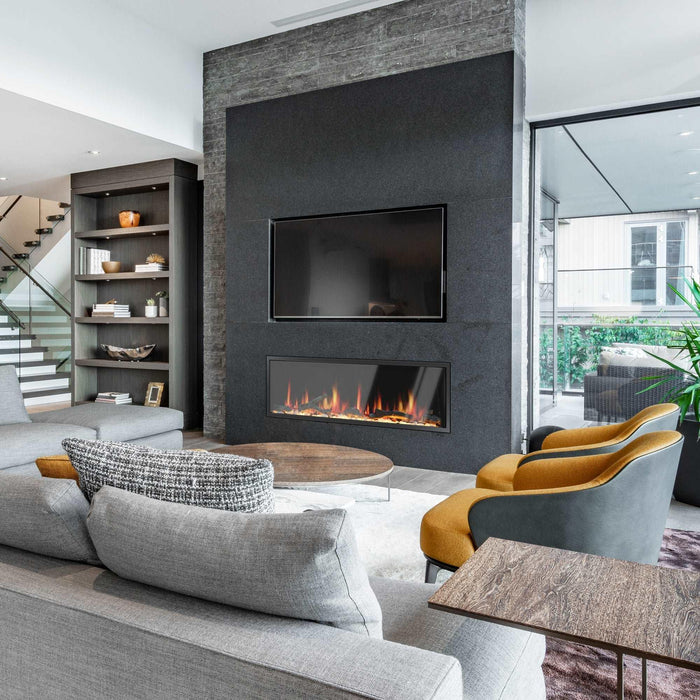 Litedeer Latitude 55-in Smart Built-in Electric Fireplace with App - ZEF55V