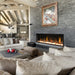 Litedeer Latitude 65" Ultra Slim Electric Fireplace with Smart App - ZEF65X, Black - Litedeer Homes