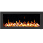 2025 New Litedeer Homes Latitude II 48 inch Wall Mounted Smart Electric Fireplace with APP 3-inch Trim - Multi-flame Style - ZEF48XC - Litedeer Homes