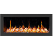 2025 New Litedeer Homes Latitude II 48 inch Wall Mounted Smart Electric Fireplace with APP 3-inch Trim - Multi-flame Style - ZEF48XC - Litedeer Homes