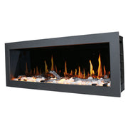 2025 New Litedeer Homes Latitude II 58-inch Wall Mount Smart Electric Fireplace with Multi-flame, Crackling Sounds - ZEF58V - Litedeer Homes