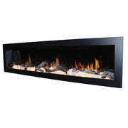 Litedeer Latitude II 68" Smart Wall Mounted Electric Fireplace with App - ZEF68X,Black - Litedeer Homes
