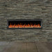Litedeer Latitude 68-in Smart Control Electric Fireplace Wifi Enabled - ZEF68XC, Black