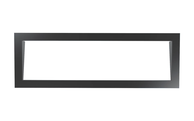 Litedeer Homes Latitude II 78" Fireplace Insert Trim Frame (Black) - Litedeer Homes