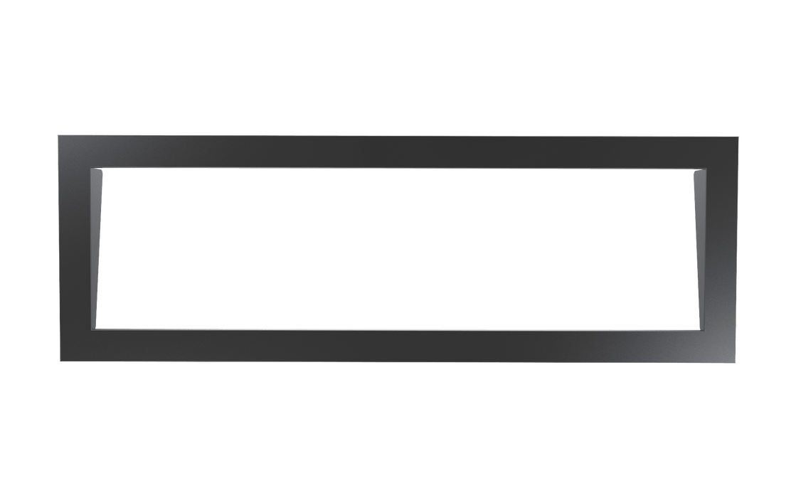 Litedeer Homes Latitude II 78" Fireplace Insert Trim Frame (Black) - Litedeer Homes