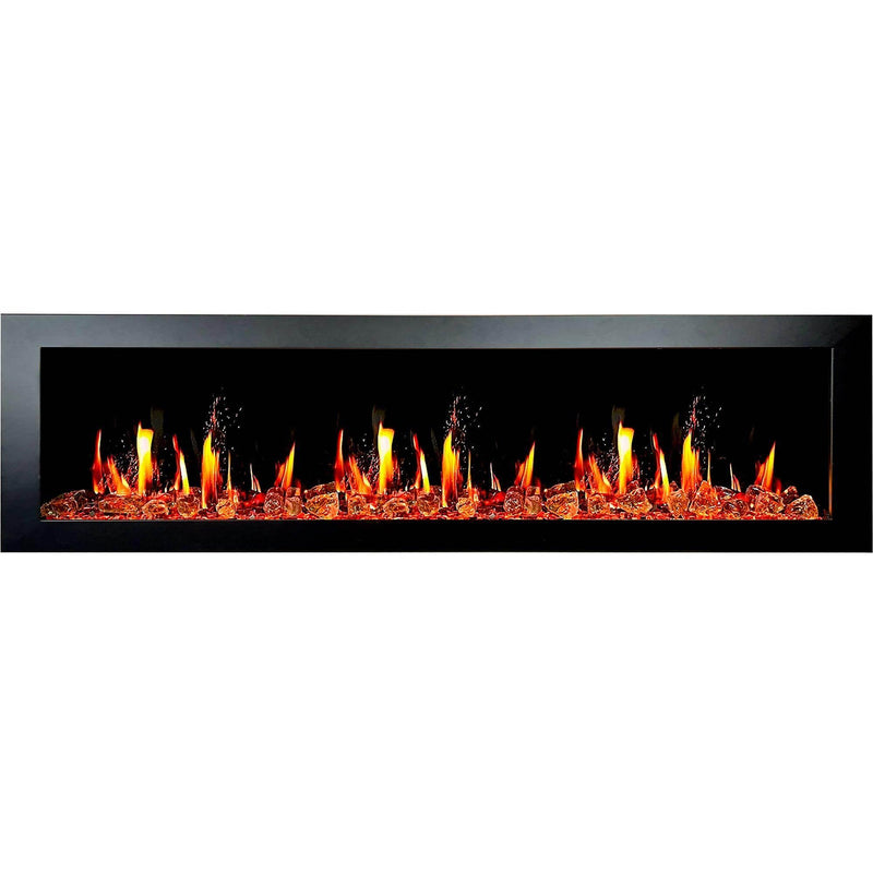 2025 New Litedeer Homes Latitude II 78 inch Wifi Smart Electric Fireplace with crackling - ZEF78VA - Litedeer Homes