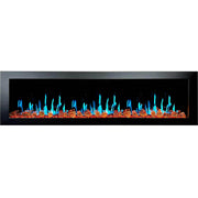 2025 New Litedeer Homes Latitude II 78 inch Wifi Smart Electric Fireplace with crackling - ZEF78VA - Litedeer Homes