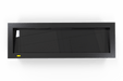 Litedeer Latitude II 48" Smart Electric Fireplace Trim Kit - ZEF48X-T2B, Black - Litedeer Homes