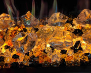 Litedeer Mercury 5 color crystal decor media for 55 inch Smart Electric Fireplace - Litedeer Homes