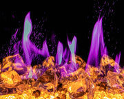 Litedeer Mercury 5 color crystal decor media for 55 inch Smart Electric Fireplace - Litedeer Homes